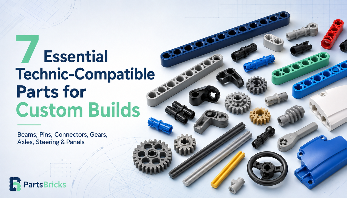 🚀 Popular Technic Parts for Custom Builds