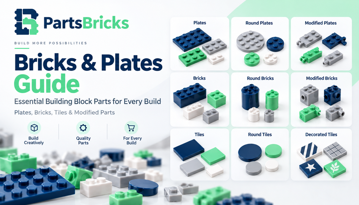 Bricks & Plates Guide: Essential Building Block Parts for Every Build