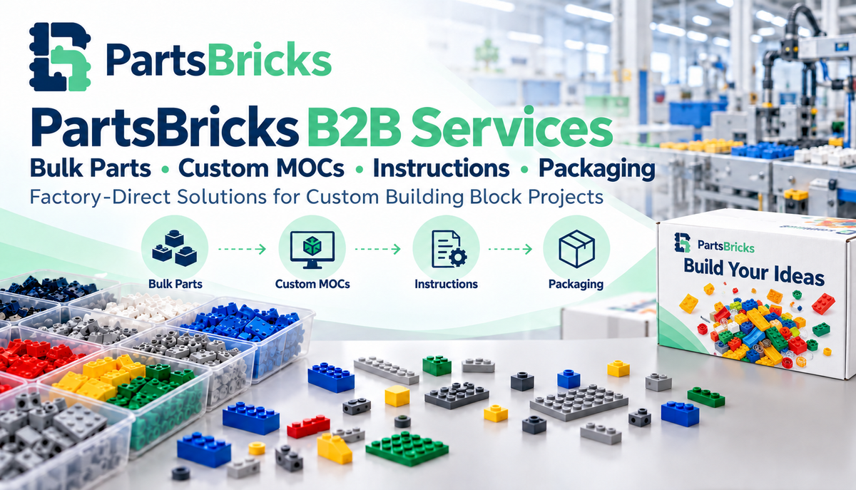 PartsBricks B2B Services: From Bulk Parts to Custom Projects