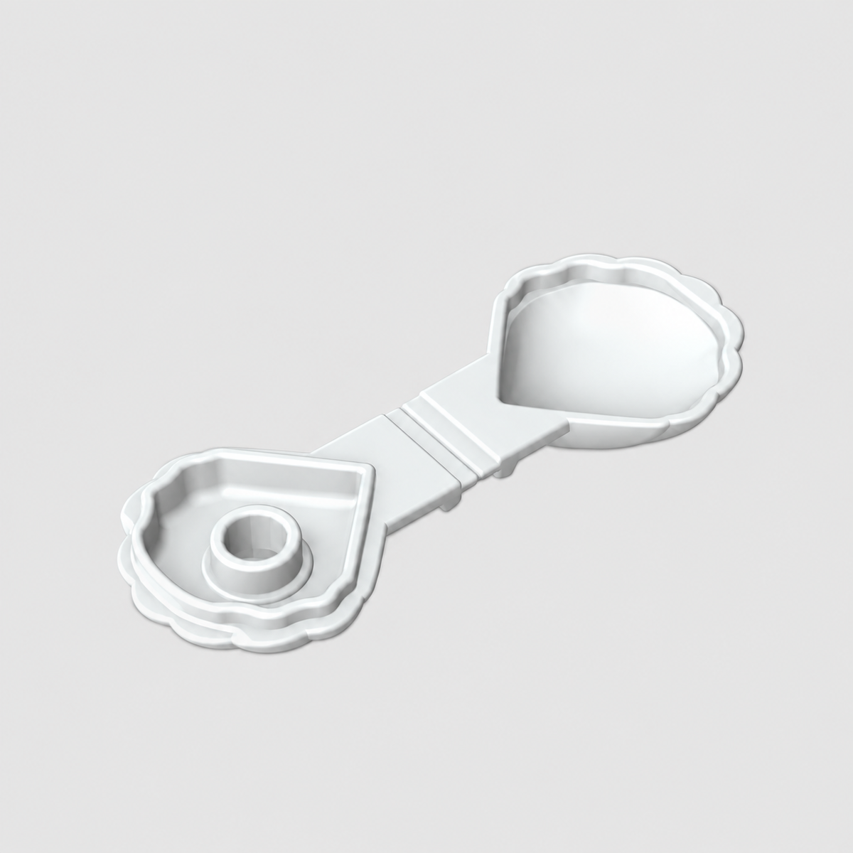 30218 | Clam Shell, Folding - Continuous Scalloped Inner Lip