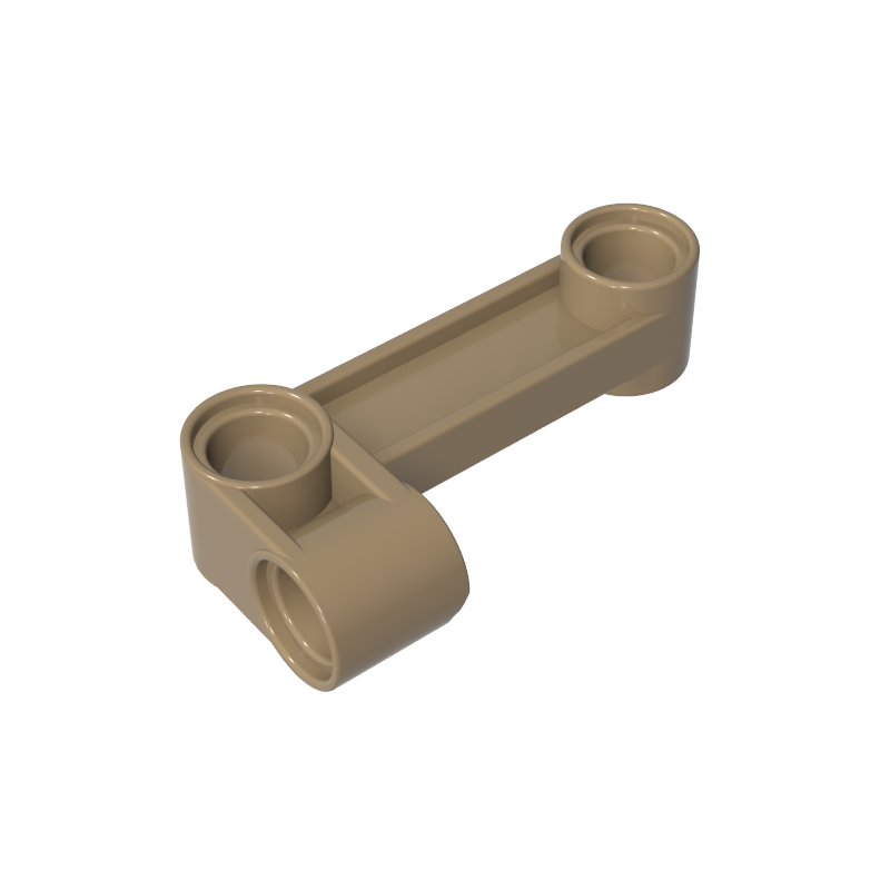 11455 | Technical Pin Connector Perpendicular 2 x 4 Bent