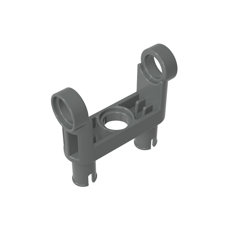 48496 | Technical Pin Connector Toggle Joint Smooth Double with 2 Pins