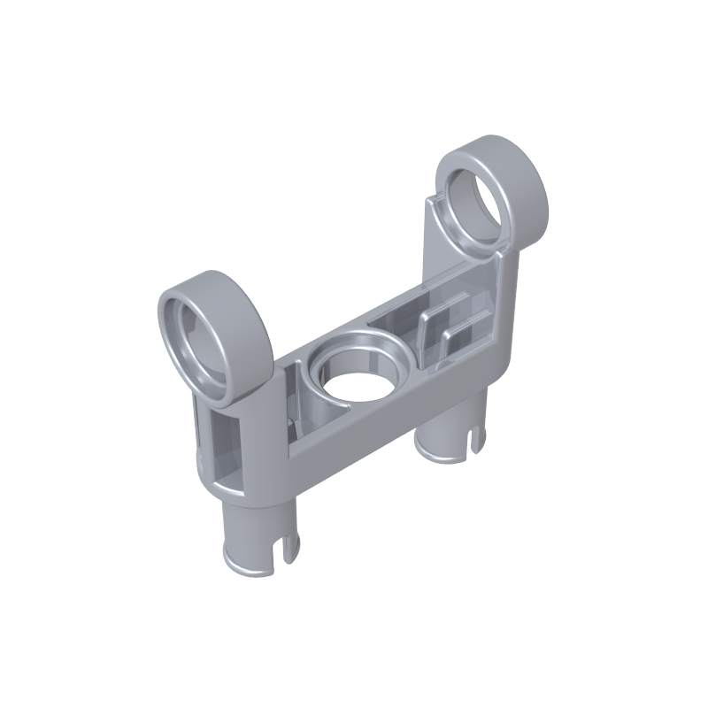 48496 | Technical Pin Connector Toggle Joint Smooth Double with 2 Pins