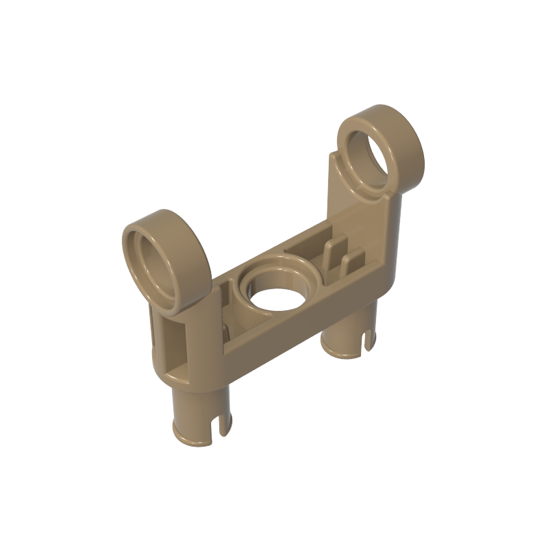 48496 | Technical Pin Connector Toggle Joint Smooth Double with 2 Pins