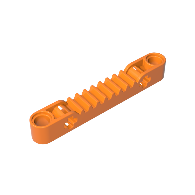 87761 | Technical Gear Rack 1 x 7 with Axle and Pin Holes