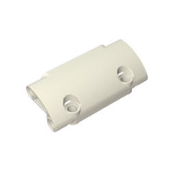 24119 | Technical Panel Curved 7 x 3 with 2 Pin Holes through Panel Surface