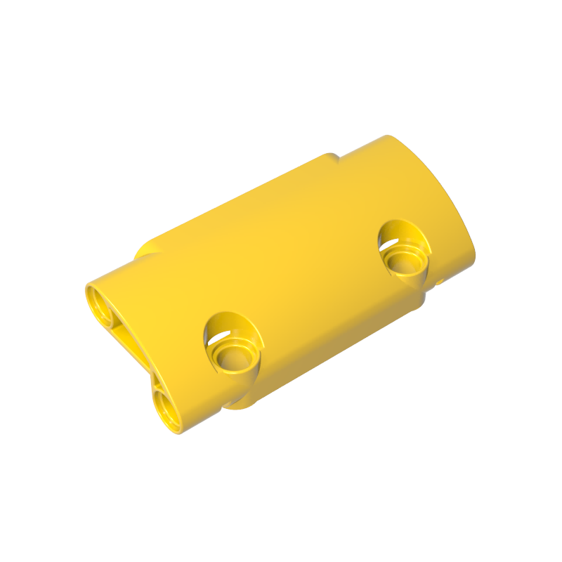 24119 | Technical Panel Curved 7 x 3 with 2 Pin Holes through Panel Surface