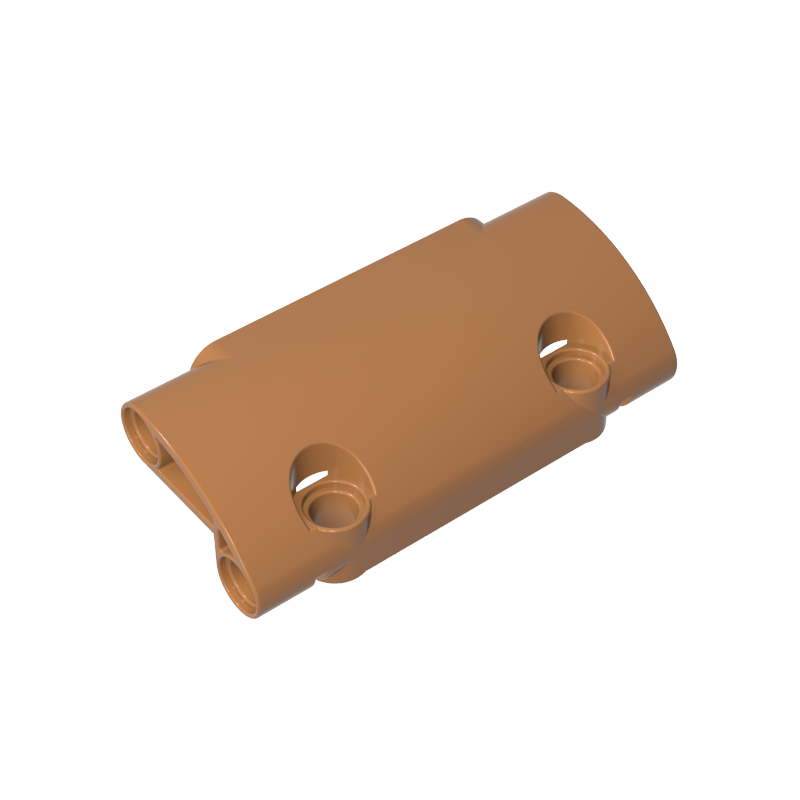 24119 | Technical Panel Curved 7 x 3 with 2 Pin Holes through Panel Surface