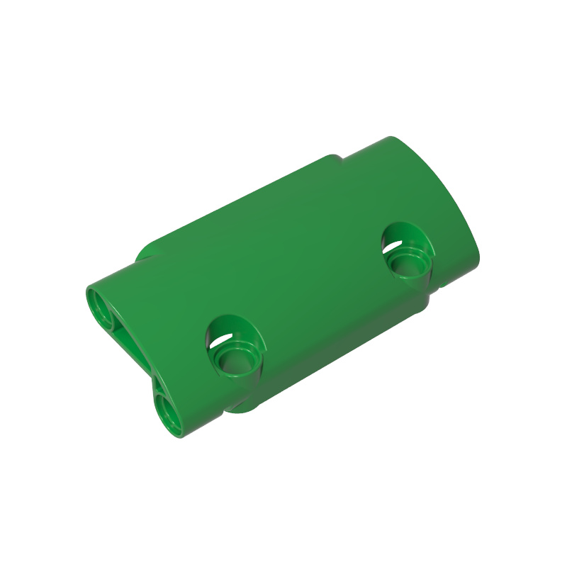 24119 | Technical Panel Curved 7 x 3 with 2 Pin Holes through Panel Surface