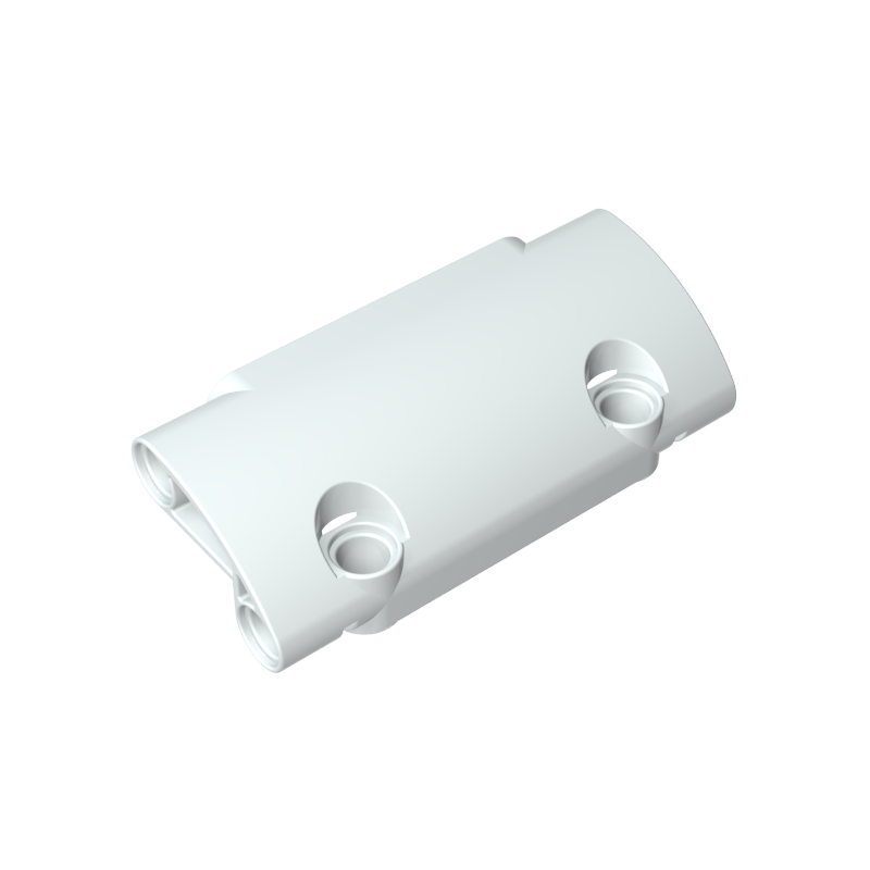 24119 | Technical Panel Curved 7 x 3 with 2 Pin Holes through Panel Surface