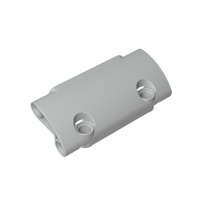 24119 | Technical Panel Curved 7 x 3 with 2 Pin Holes through Panel Surface