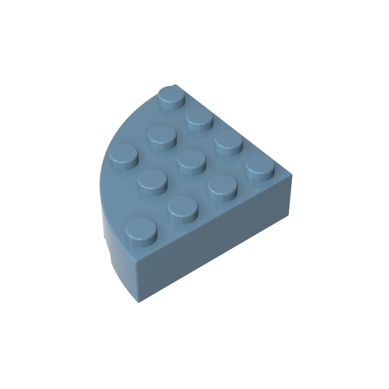 2577 | Brick, Round Corner 4 x 4 Full Brick