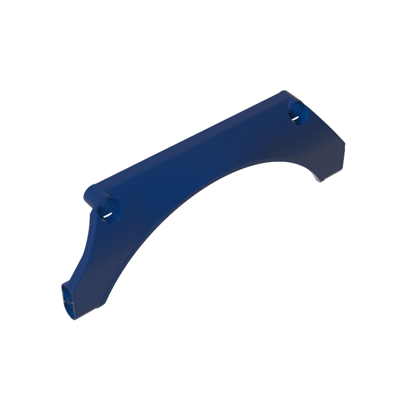 24118 | Technical Panel Car Mudguard Arched 15 x 2 x 5 Straight Top