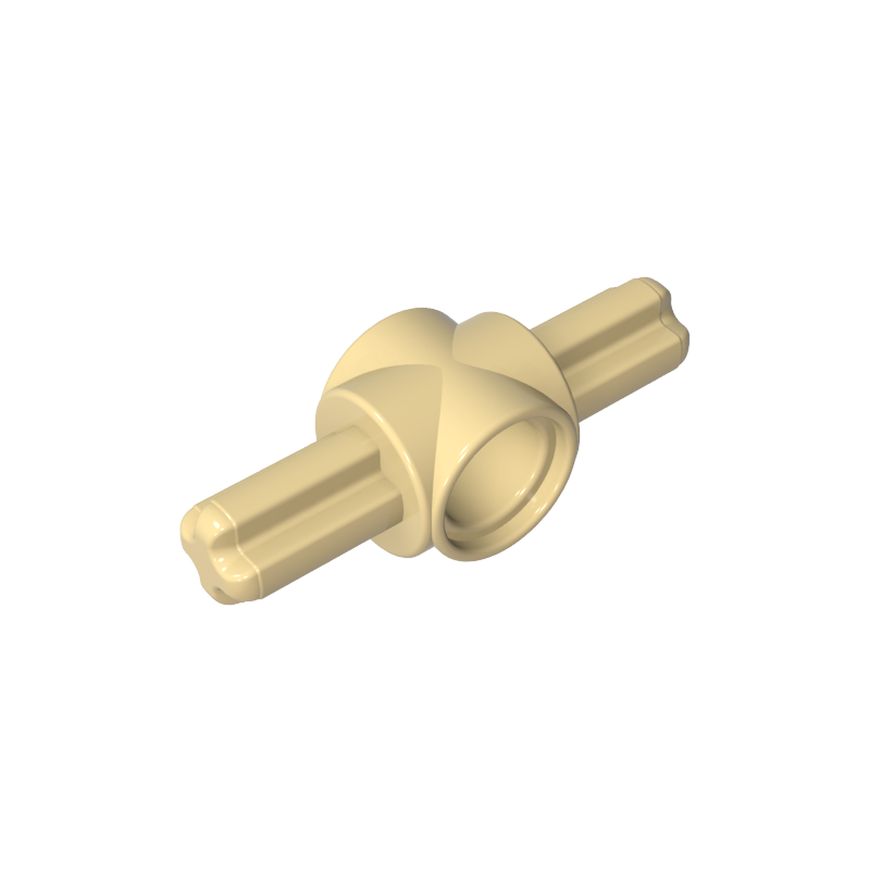 27940 | Technical Axle and Pin Connector Hub with 2 Axles on Opposite Sides