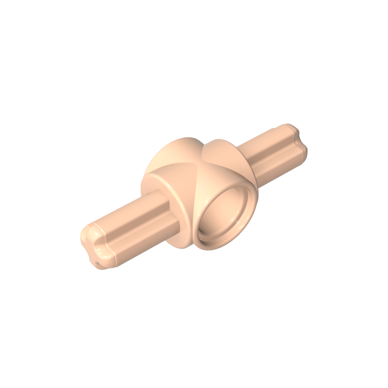 27940 | Technical Axle and Pin Connector Hub with 2 Axles on Opposite Sides