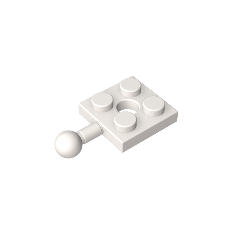 15456 | Plate, Modified 2 x 2 with Tow Ball and Hole
