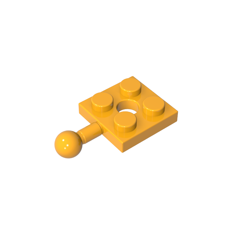 15456 | Plate, Modified 2 x 2 with Tow Ball and Hole