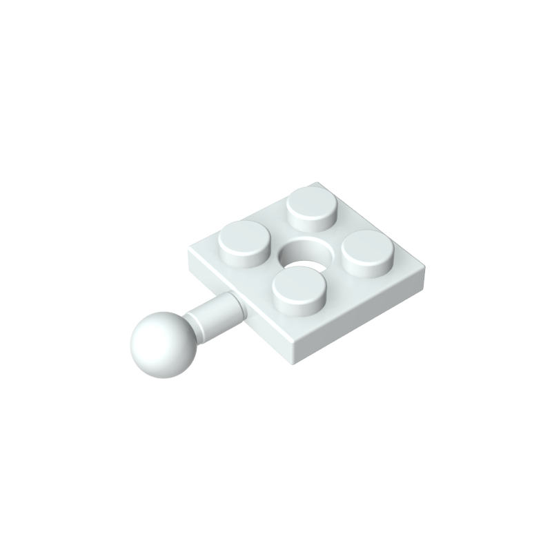 15456 | Plate, Modified 2 x 2 with Tow Ball and Hole