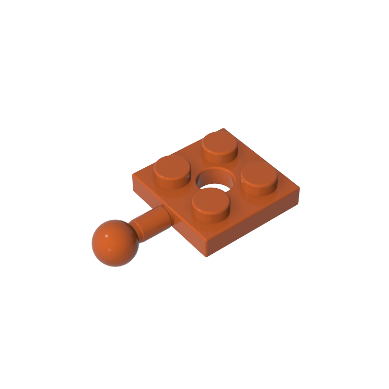 15456 | Plate, Modified 2 x 2 with Tow Ball and Hole