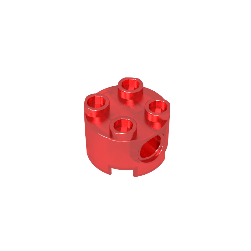 17485 | Brick, Round 2 x 2 with Pin Holes