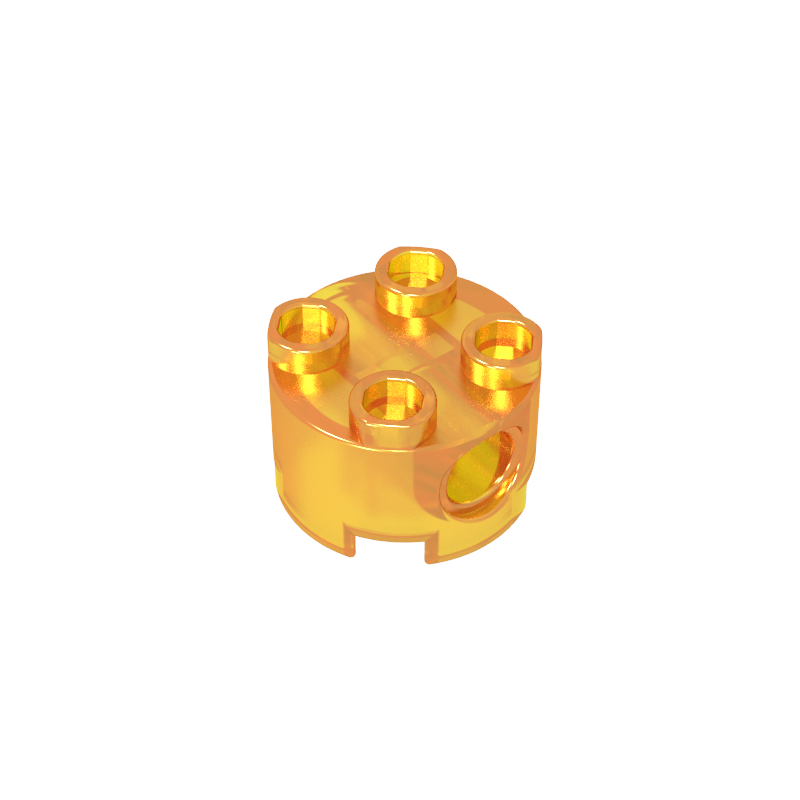 17485 | Brick, Round 2 x 2 with Pin Holes