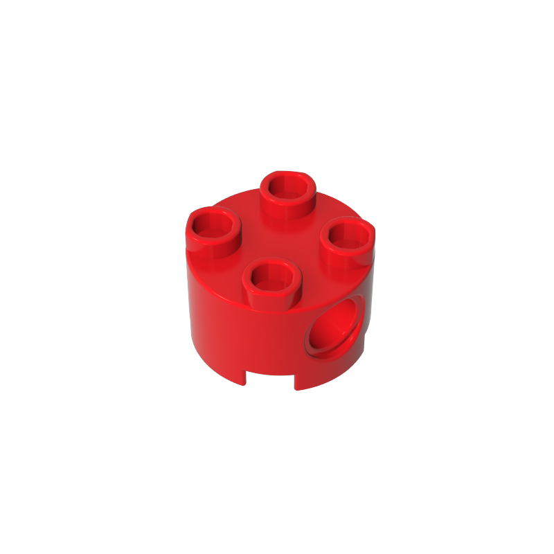 17485 | Brick, Round 2 x 2 with Pin Holes