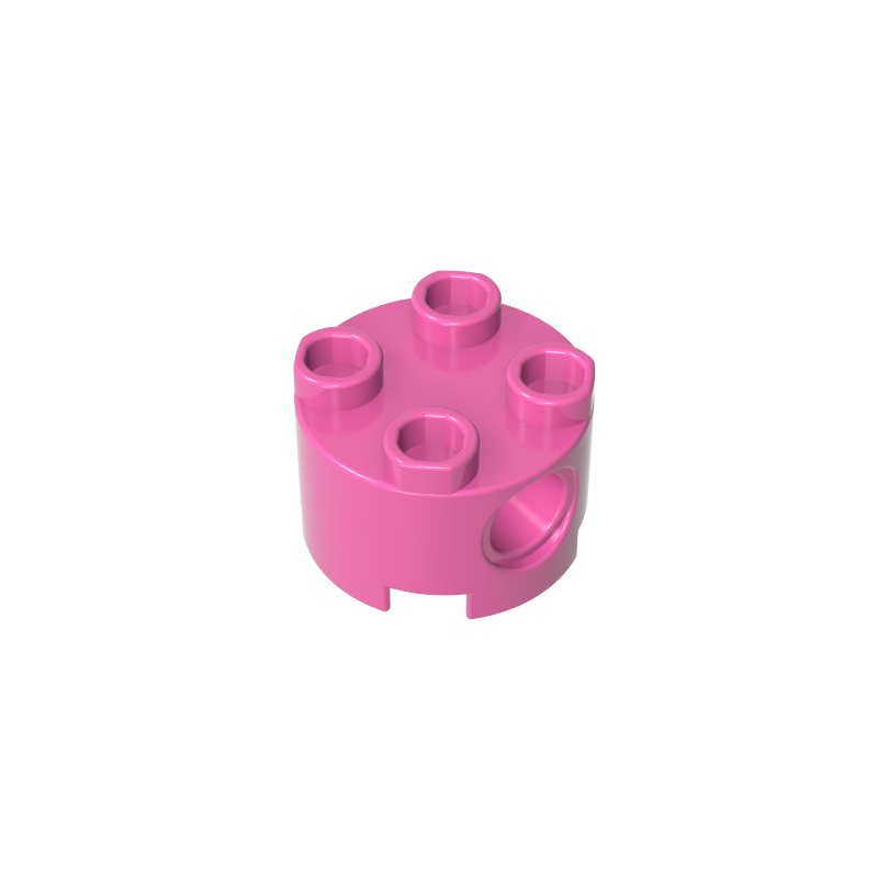 17485 | Brick, Round 2 x 2 with Pin Holes