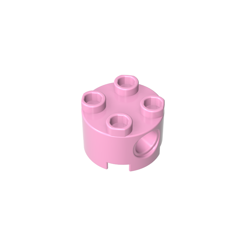 17485 | Brick, Round 2 x 2 with Pin Holes