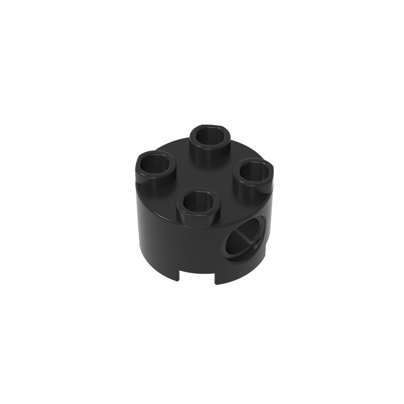 17485 | Brick, Round 2 x 2 with Pin Holes