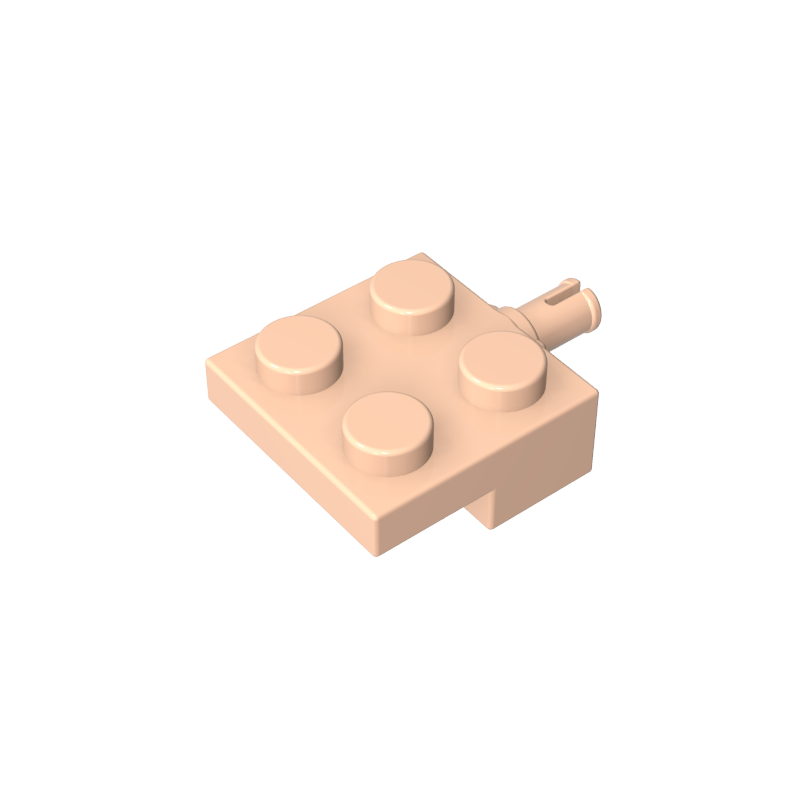 4488 | Plate, Modified 2 x 2 with Wheel Holder