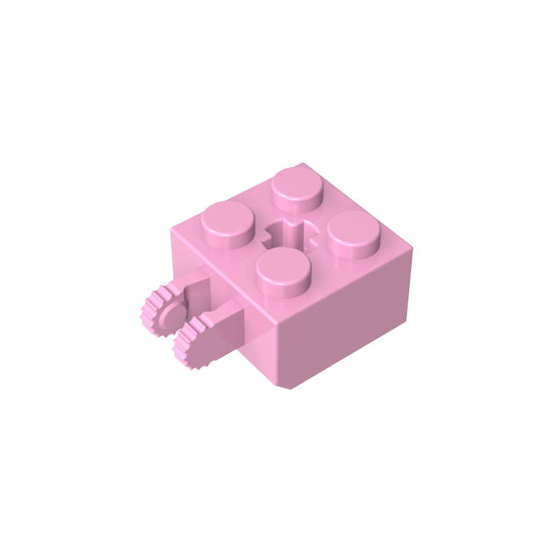 40902 | Hinge Brick 2 x 2 Locking with 2 Fingers Vertical and Axle Hole