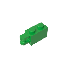 30540 | Hinge Brick 1 x 2 Locking with 2 Fingers Horizontal End