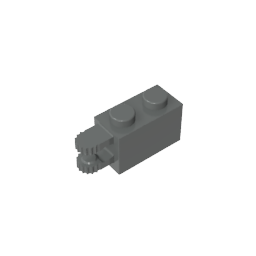 30540 | Hinge Brick 1 x 2 Locking with 2 Fingers Horizontal End