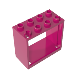 60598 | Window 2 x 4 x 3 - Hollow Studs