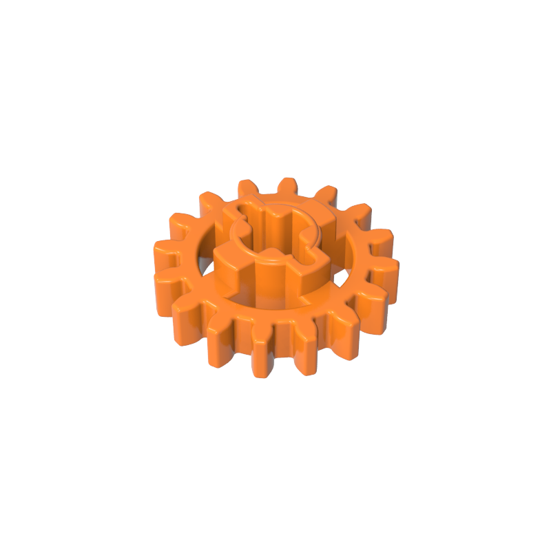 94925 | Technical Gear 16 Tooth - Axle Hole with Closed Sides