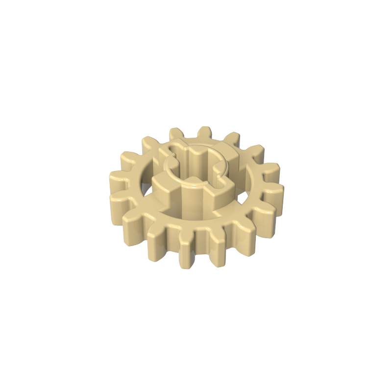 94925 | Technical Gear 16 Tooth - Axle Hole with Closed Sides