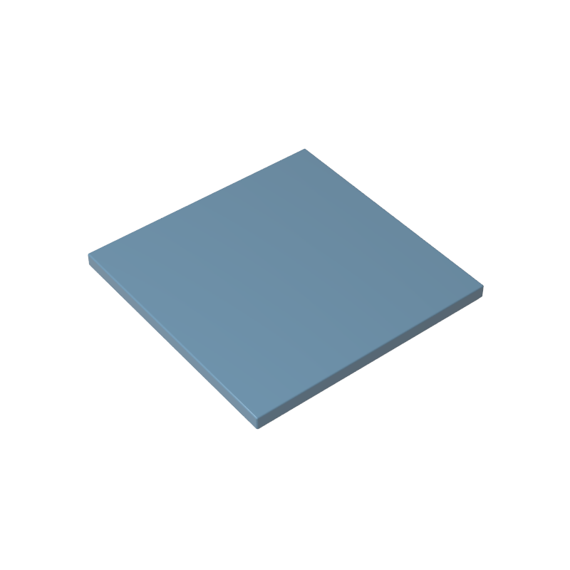 10202 | Tile 6 x 6 with Bottom Tubes