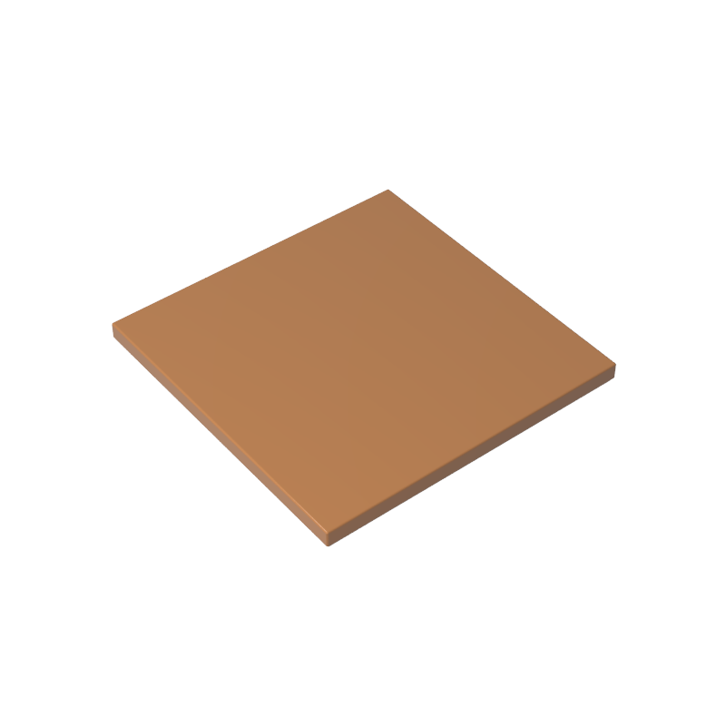 10202 | Tile 6 x 6 with Bottom Tubes