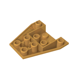 13349 | Wedge 4 x 4 Triple Inverted with Connections between 2 Studs