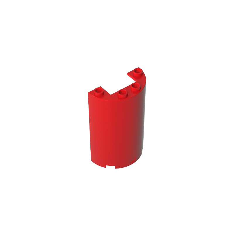 85941 | Cylinder Half 2 x 4 x 5 with 1 x 2 Cutout