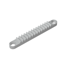 6630 | Technical Gear Rack 1 x 8 with Holes
