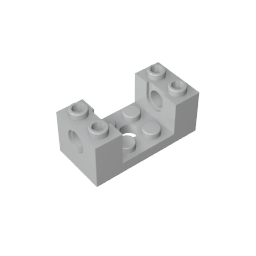 18975 | Technical Brick 2 x 4 x 1 1/3 with Pin Holes and 2 x 2 Cutout
