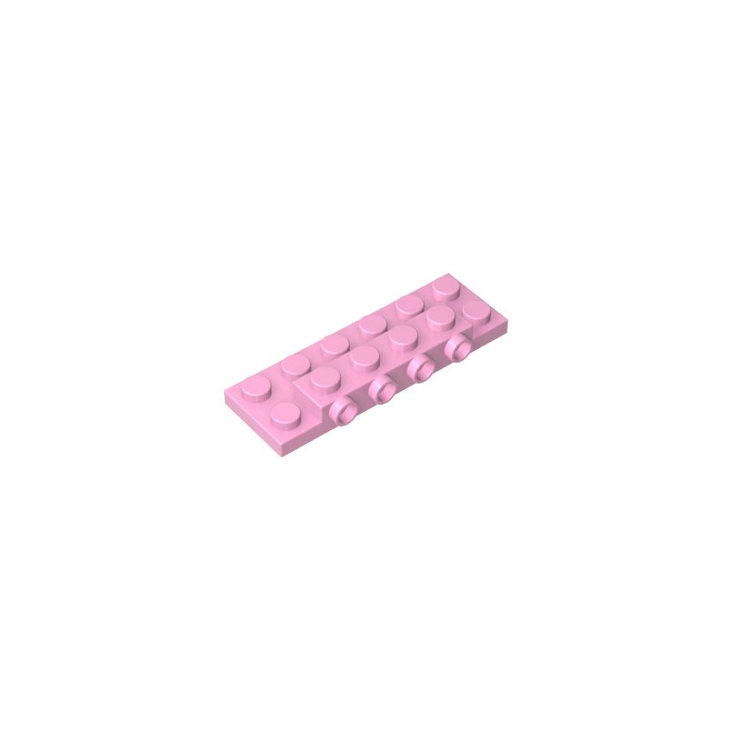 87609 | Plate, Modified 2 x 6 x 2/3 with 4 Studs on Side