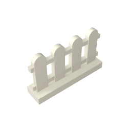 33303 | Fence 1 x 4 x 2 Paled (Picket)