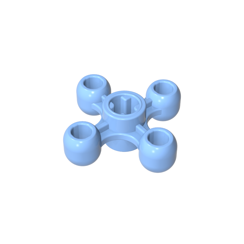 32072 | Technical Gear Knob Cog Wheel with Axle Hole (+ Orientation)