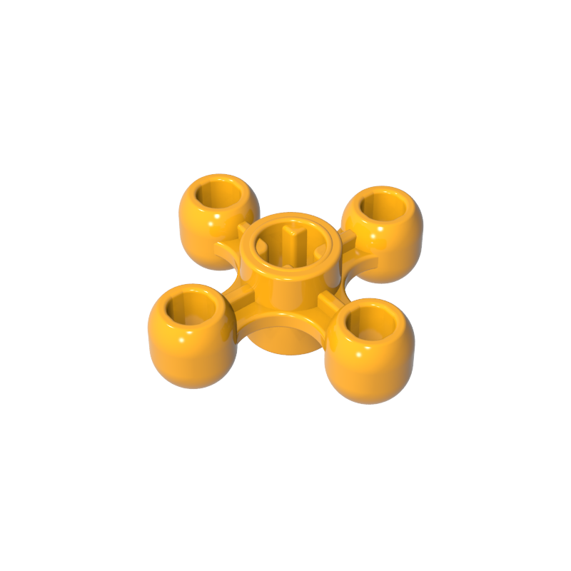 32072 | Technical Gear Knob Cog Wheel with Axle Hole (+ Orientation)