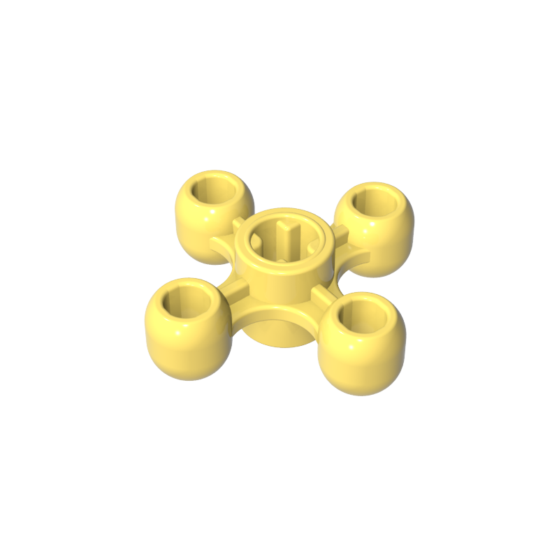 32072 | Technical Gear Knob Cog Wheel with Axle Hole (+ Orientation)