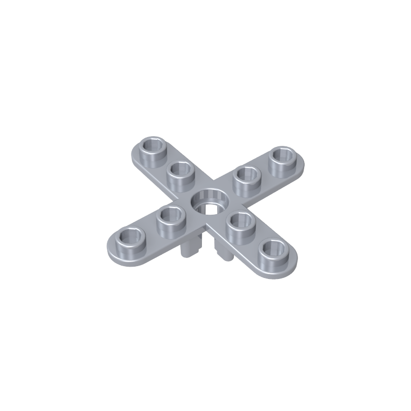 2479 | Propeller 4 Blade 5 Diameter with Rounded Ends and Open Hub