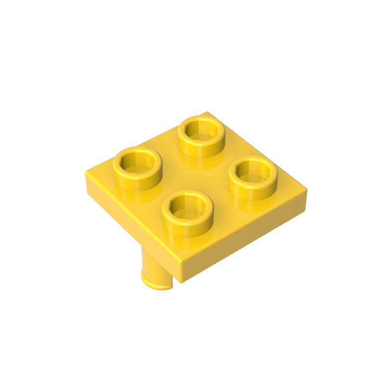 15092 | Plate, Modified 2 x 2 with Pins on Bottom