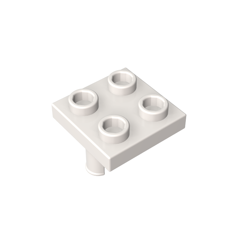 15092 | Plate, Modified 2 x 2 with Pins on Bottom